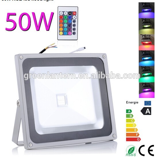 China accessories etl dlc 2000w color changing outdoor rgb led flood light