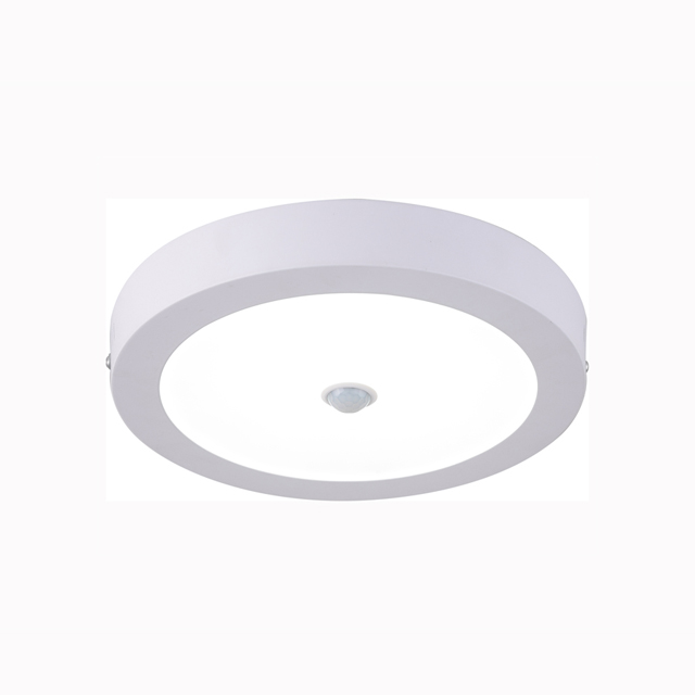 18W modern round surface mounted PIR motion sensor led ceiling light with Aluminum for living room(PS-SL343L-18W)