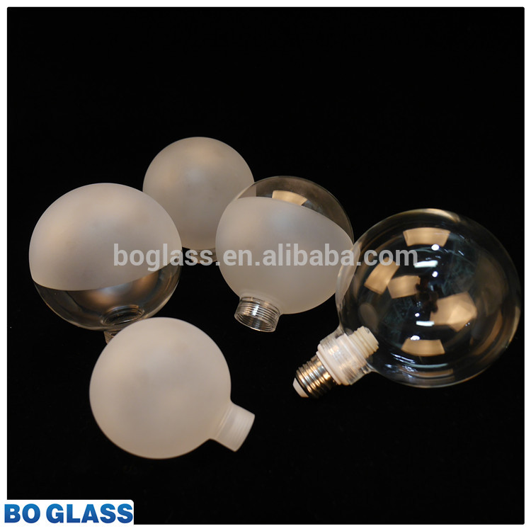 Clear frosted milky glass E27 LED Filament Bulb, led globe bulb