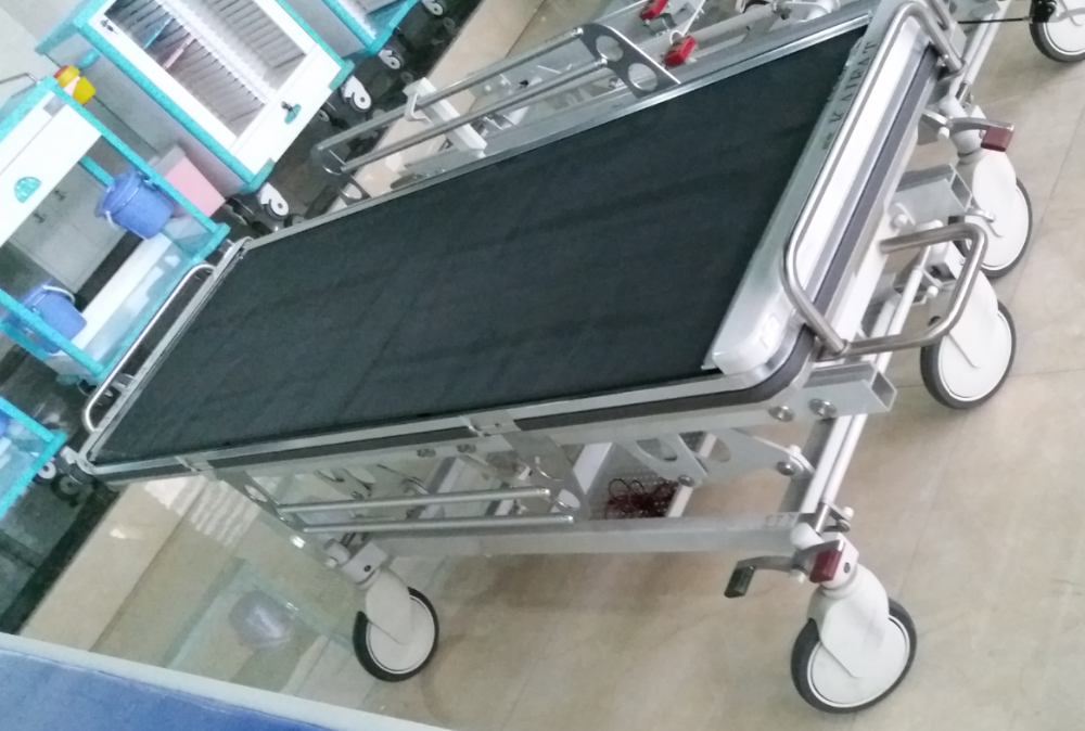 ICU  stretcher hospital emergency trolleys equipment patient transport stretcher