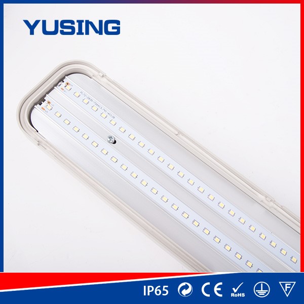 Non Corrosive IP65 12W Waterproof Dustproof LED Tri Proof Light Fixture SMD