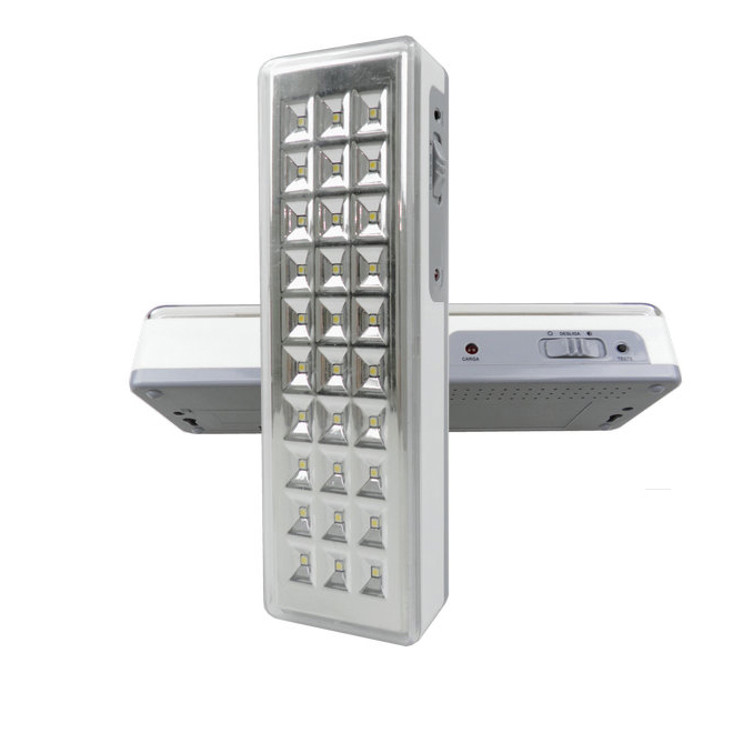 Waterproof long time use 30 pcs rechargeable battery light emergency