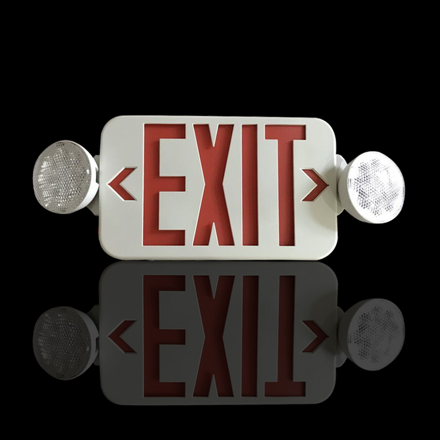 2019 US type led exit signs emergency exit lights