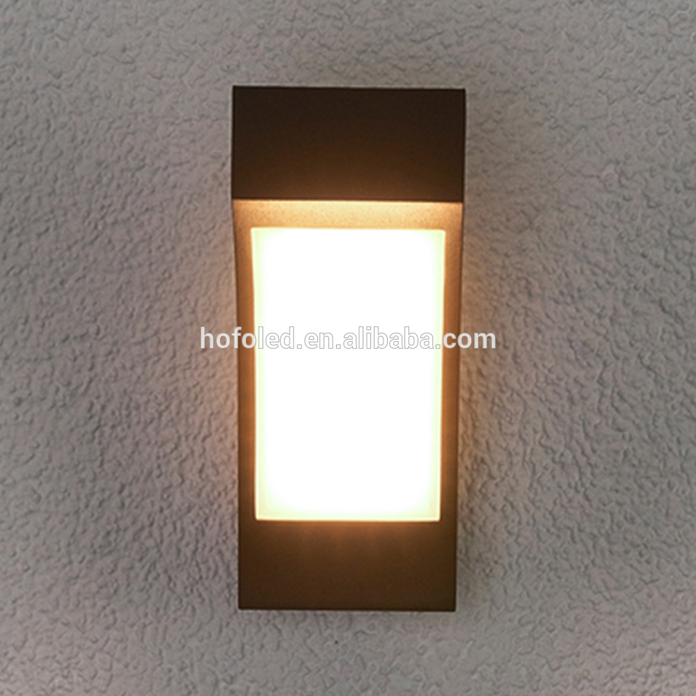 Acrylic outdoor aluminum led decorate wall light