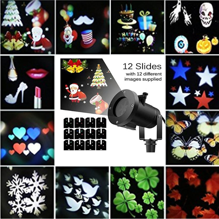 Hot selling products christmas star projector christmas spotlight projector christmas slides projector for sale