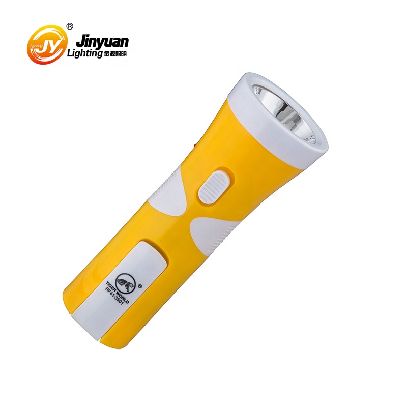 plastic powerful torchlight rechargeable led flashlight torch light