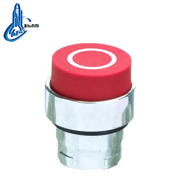 hot selling waterproof red convex return springs push button switch parts/pushbutton switch head LAY5-BL432