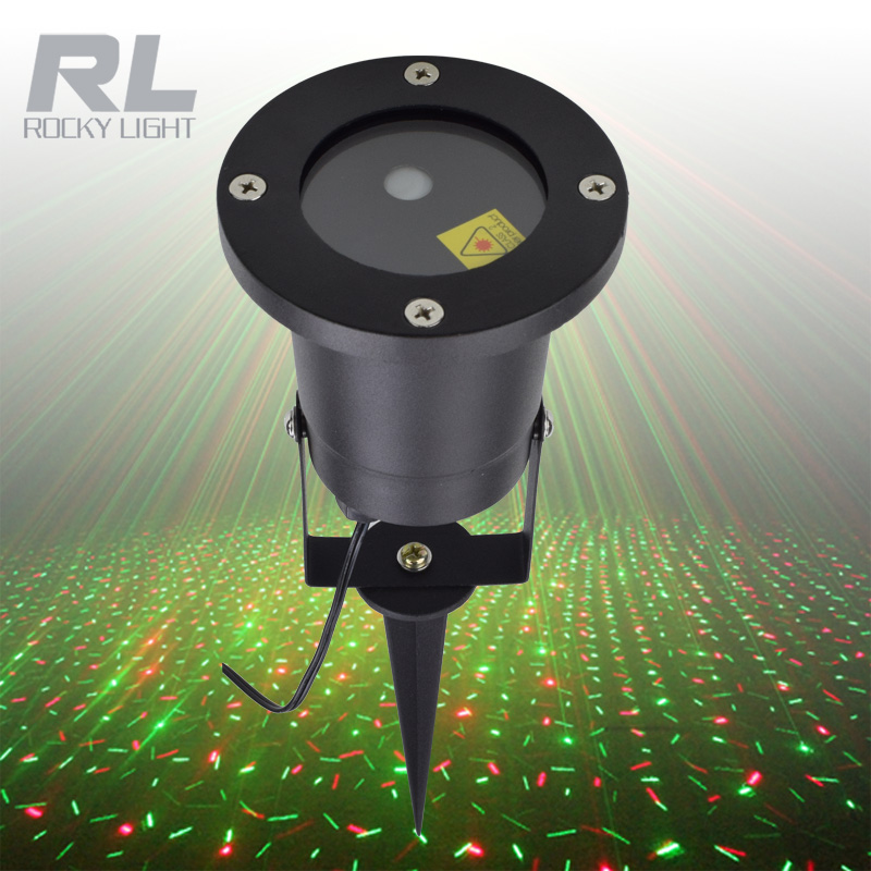 Remote control laser Projection light LED Single hole Christmas outdoor red green sky star garden laser lamp