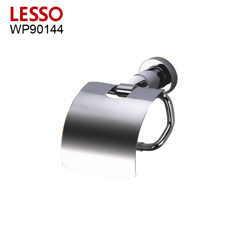 LESSO WP90144 chromed polished chrome wall mounted toilet tissue box holder