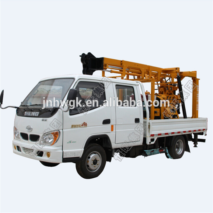 200m depth Hydraulic Truck core drilling machine
