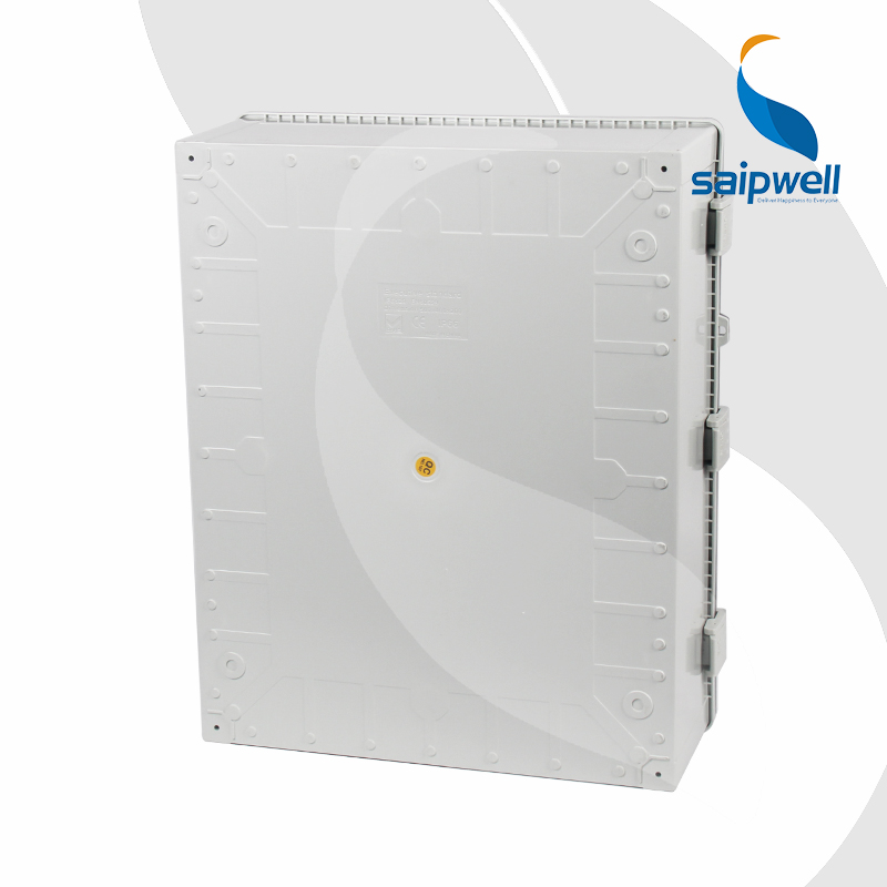 SAIPWELL Y IP66 SP-PCT-504020 500*400*200 ABS Transparent Cover With Metal Clasp Outdoor Use PCB Plastic Enclosures