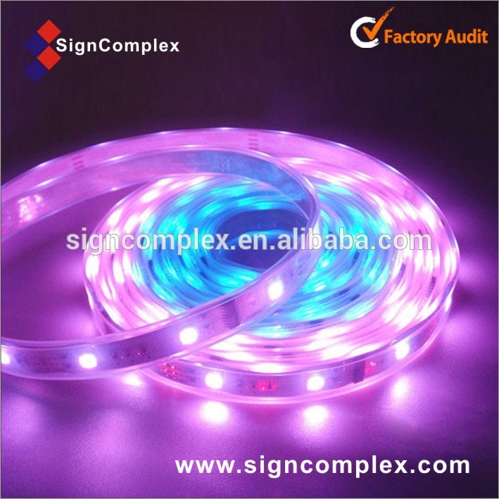 Signcomplex hot sale 5050 slim neon waterproof IP65 outdoor led rope lights with CE ROHS