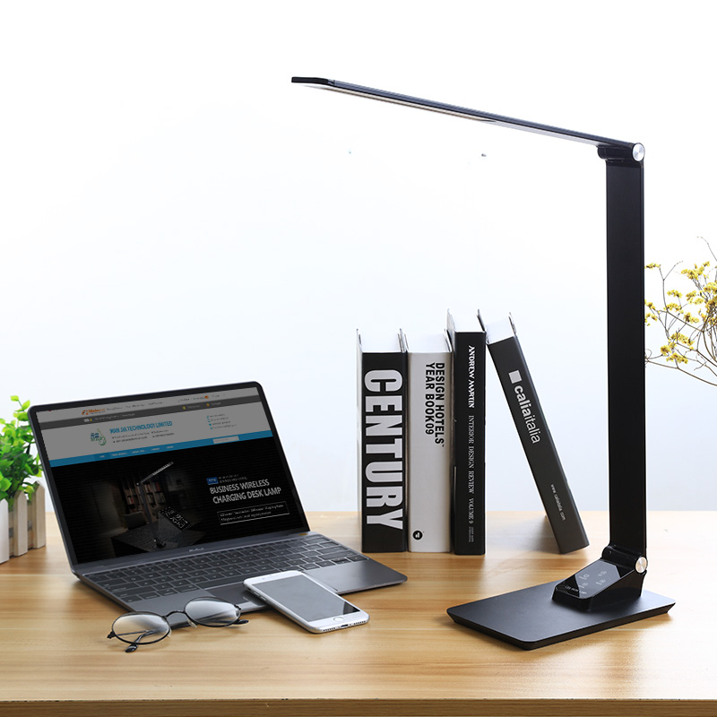 Smart Folding Touch Led Eye-protection Table Rechargeable Usb Light Study Desk Lamp