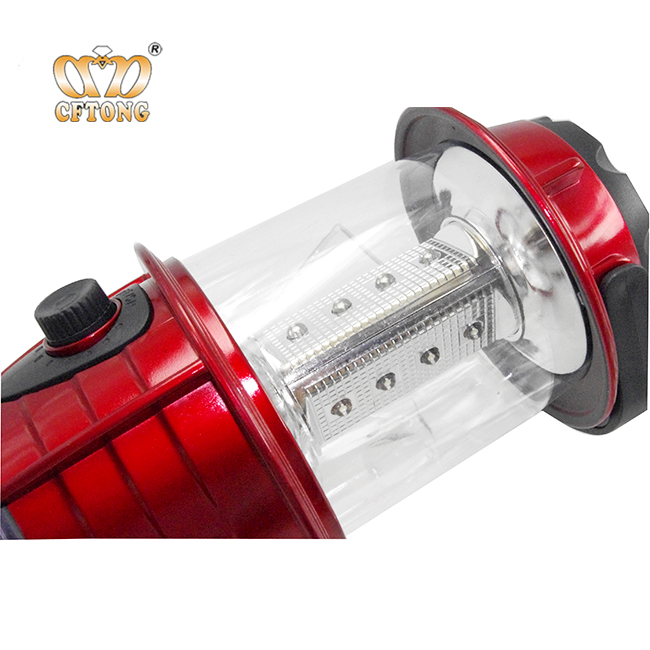 12 LED Continuous 360 Battery Powered Portable Camping Lantern