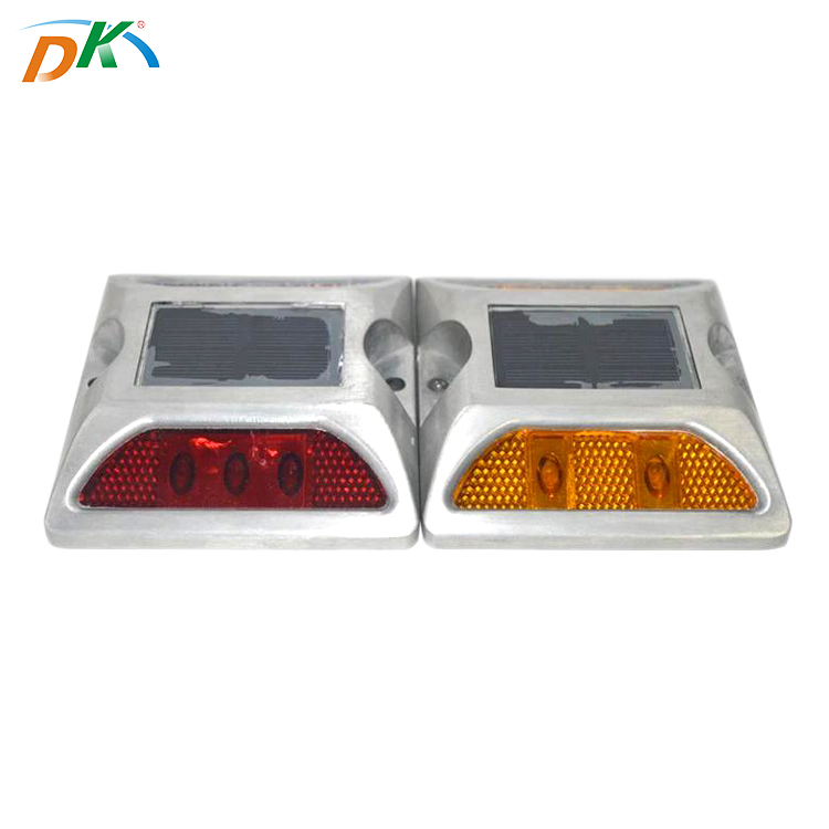 DK Led high visibility led cat eye reflective road stud warning flashing light