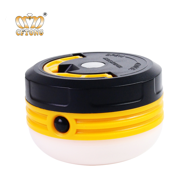 The Cheapest 1W LED Hanging And Portable Round Camping Lamp