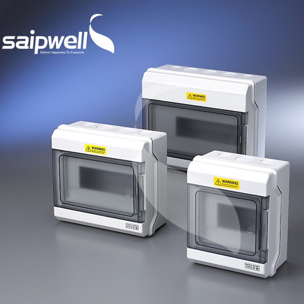 SAIP/SAIPWELL Outdoor Use IP66  Wall Mounting 18 Way Mcb Electrical Distribution Box