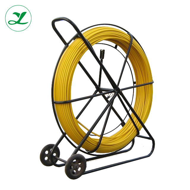 Fiberglass duct rodder pultrusion machine push rod cable reel rodder