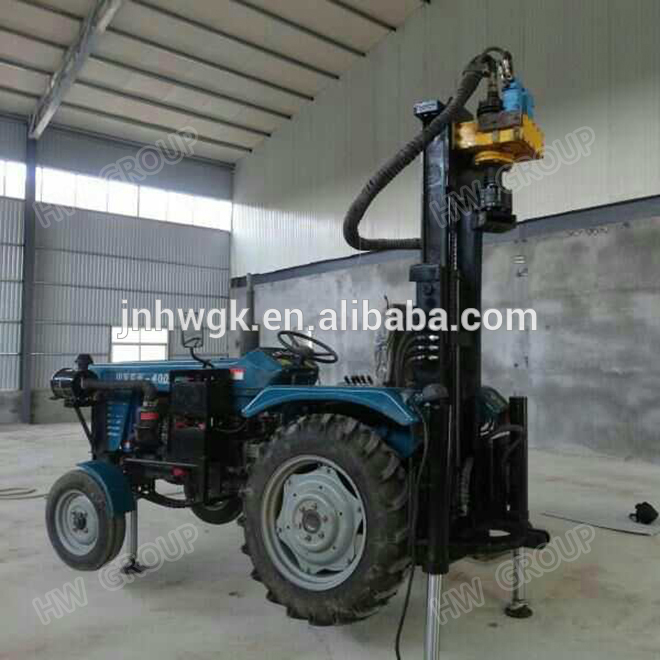 HW-XH130 Impactor Tractor pneumatic wells DTH drilling rig