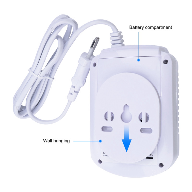 Detecting a gas leak co and LPG gas leakage leak detector for home use