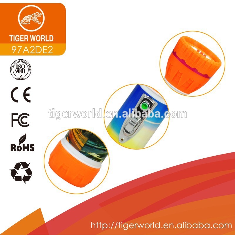 led torch manufacturers tiger world battery powered industrial blinking torch for camping