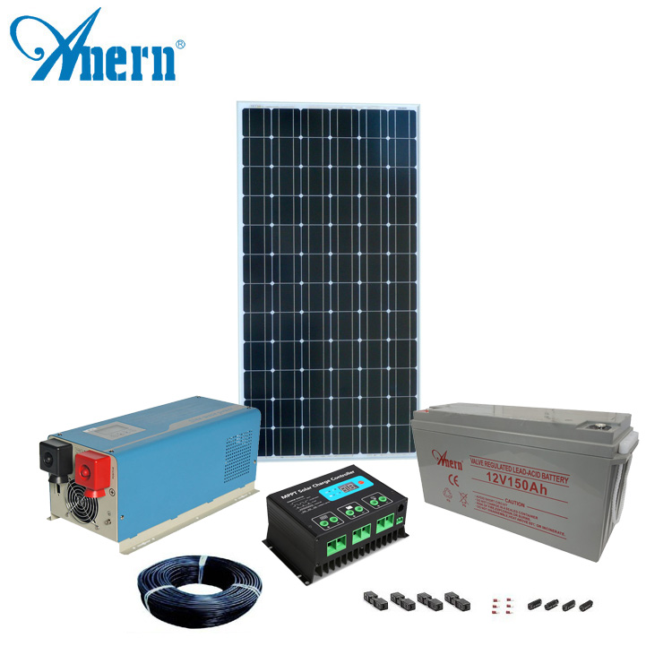 5KW solar power panel mounting residential solar power plant for sale