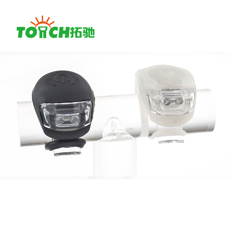 Wholesales bicycle front light silicone led bike tail lamp light