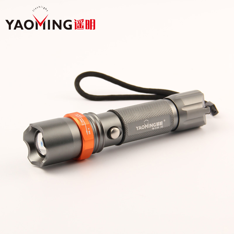 Multi Purpose 1km light mega light electric charge ym-2188 self defense bike flashlight