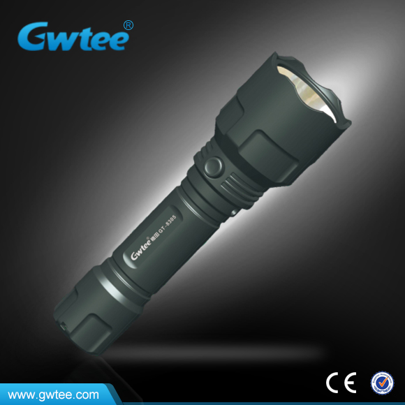 LED rechargeable high power flashlight