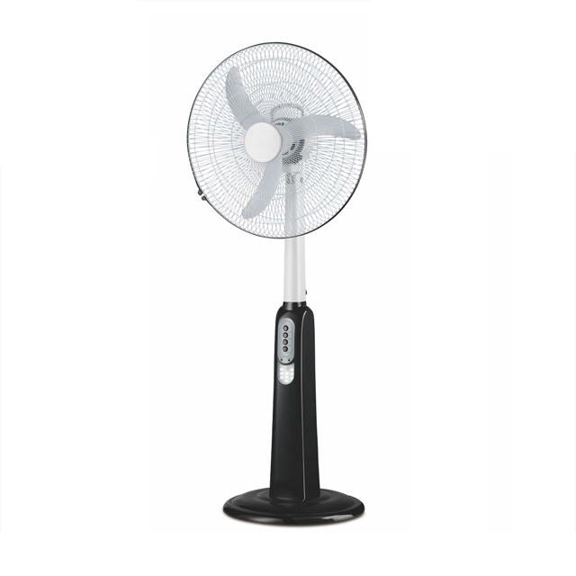 CR-8218 Hot sale Battery operated stand fan solar charging available