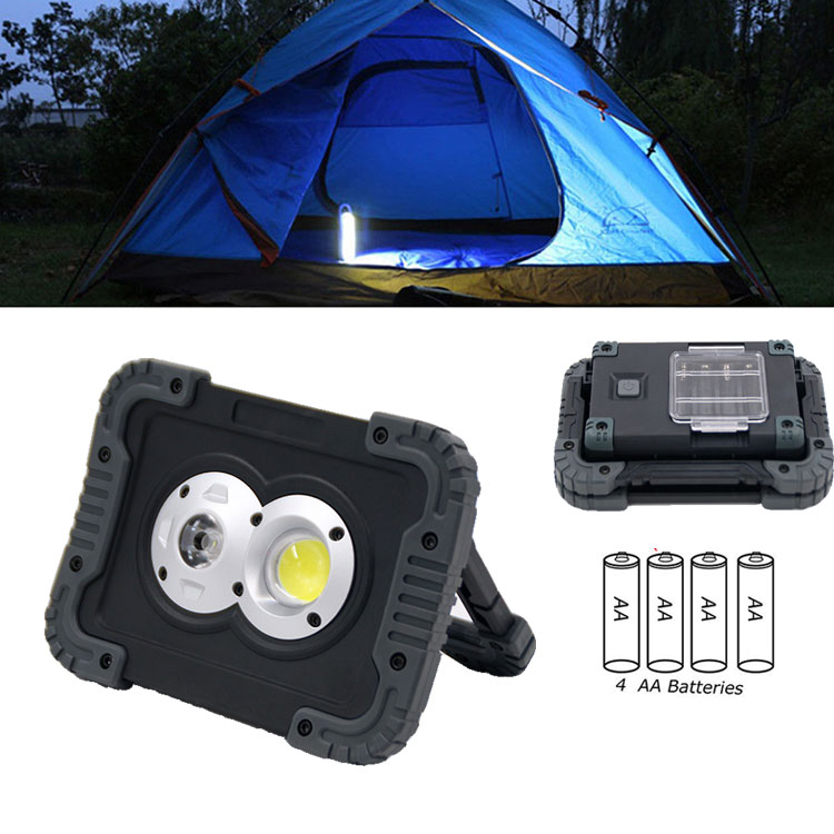 Outdoor LED Portable Working Lamp For Car Fixing 10W COB Flood Work Light