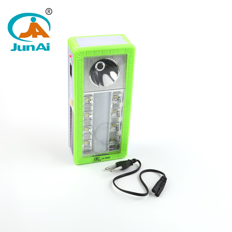 1 year warranty solar led emergency light Model No.JA-1904B