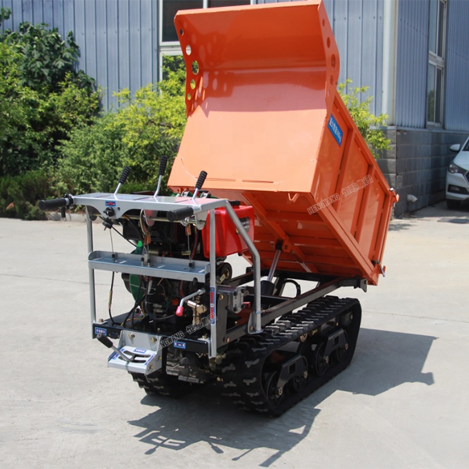 Portable Crawler Garden Mini Track Dumper