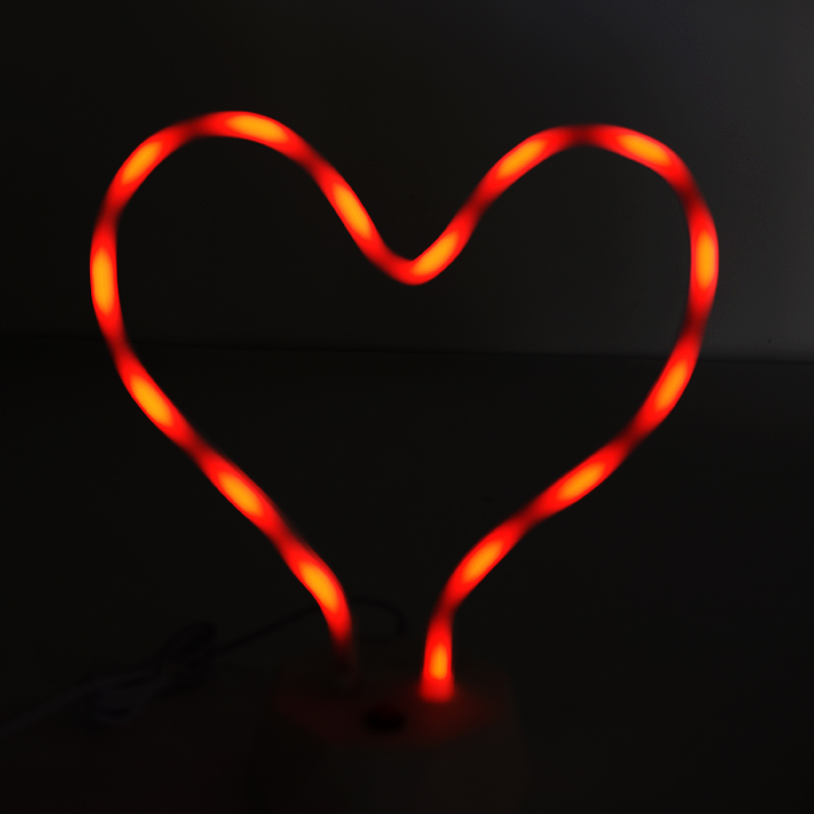 Flexible Custom LED Neon Sculpture Christmas Decorative Lights, Strong Plasticity LED Neon Light Sign Letters Strip