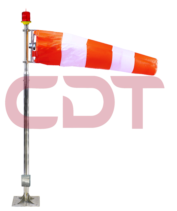 Aviation Obstruction Light Spotlight Wind Cone Heliport FAA L-806 Airport Windsock