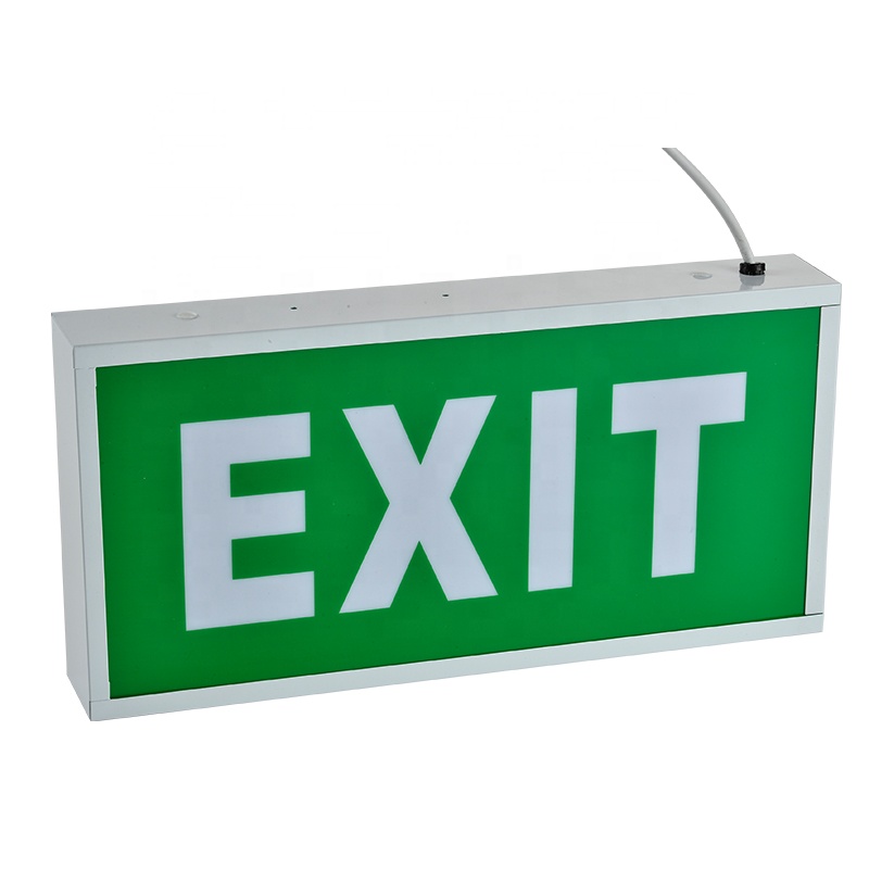 hot sale xinjiu led emergency rechargeable exit sign light