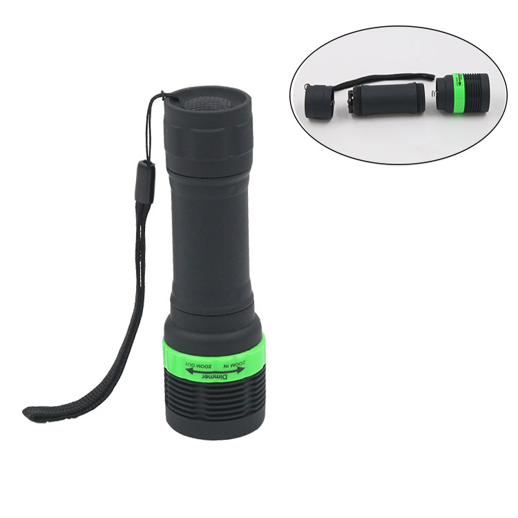 Handheld Focus Torch Light Tactical LED Flashlight