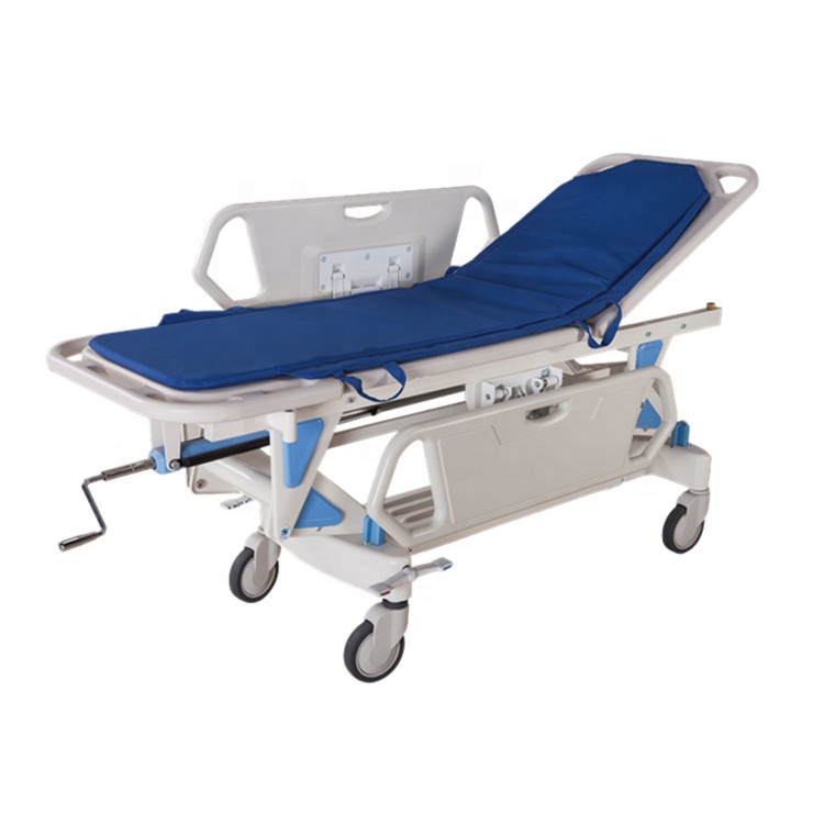 Cheap hydraulic hospital stretcher for sale patient stretcher trolley