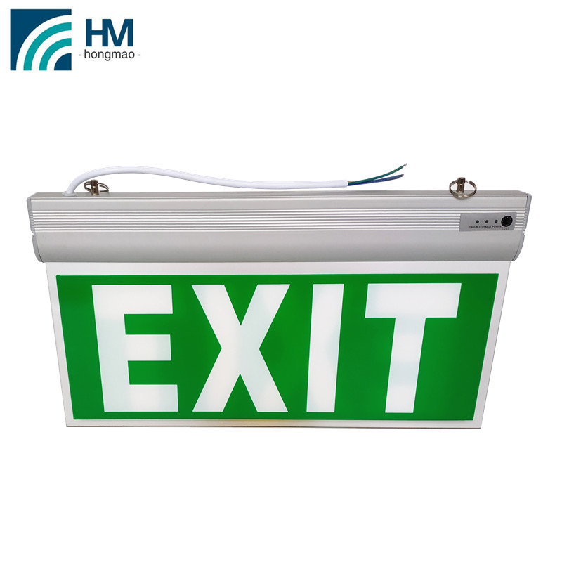 Factory direct supplier Emergency 277V led exit sign