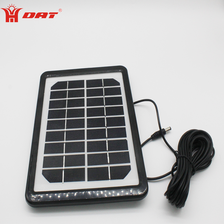 Portable mini 10W solar energy system kits with lamps and mobile function AT-111