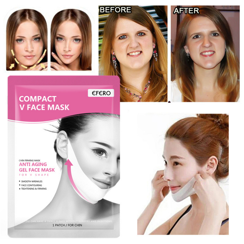 New Firming Lift Skin Face Mask Chin V Shaped Slimming Mask Chin Check Lifting Firming Anti Wrinkle