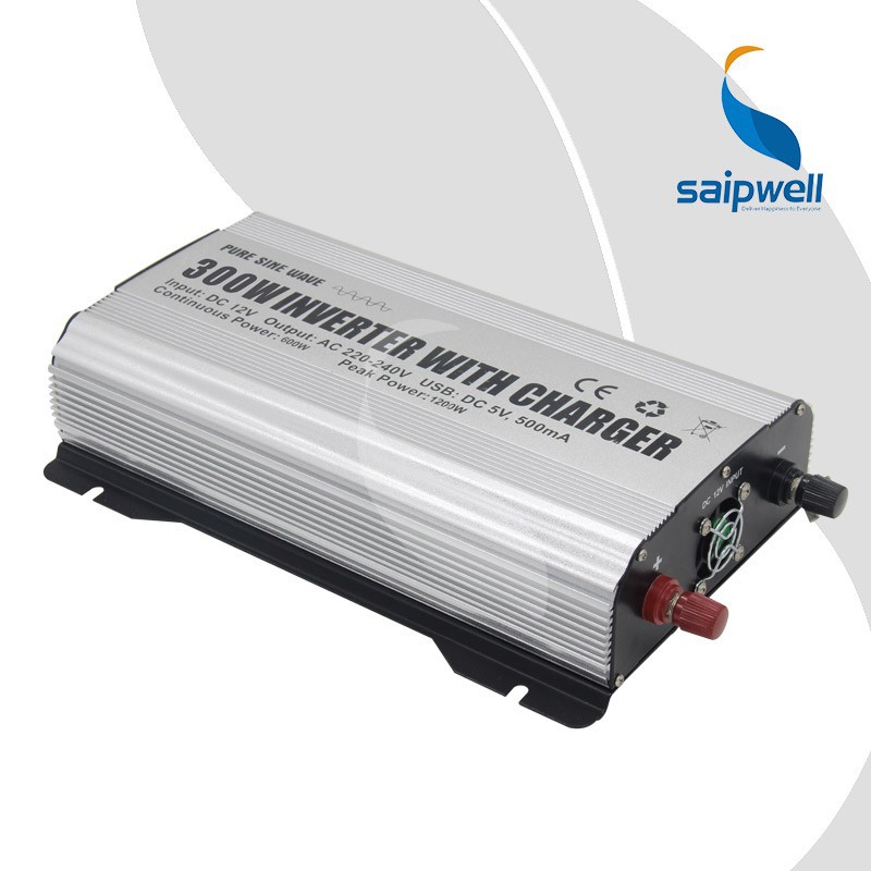 SAIP/SAIPWELL 300W Pure Sine Wave Inverter with Charger