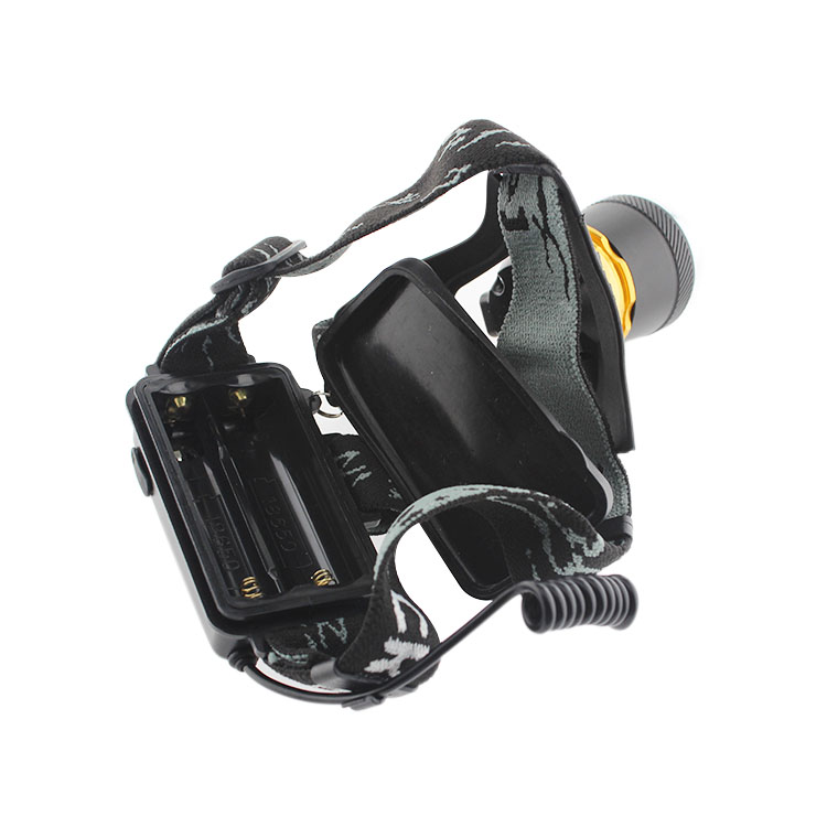 High Power Outdoor Waterproof Camping Hunting 18650 Rechargeable Battery Led Headlamp Headlight