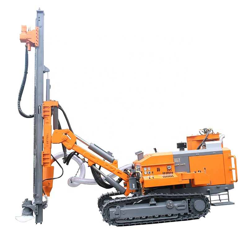 Crawler water well rotary DTH drilling rig machine for sale