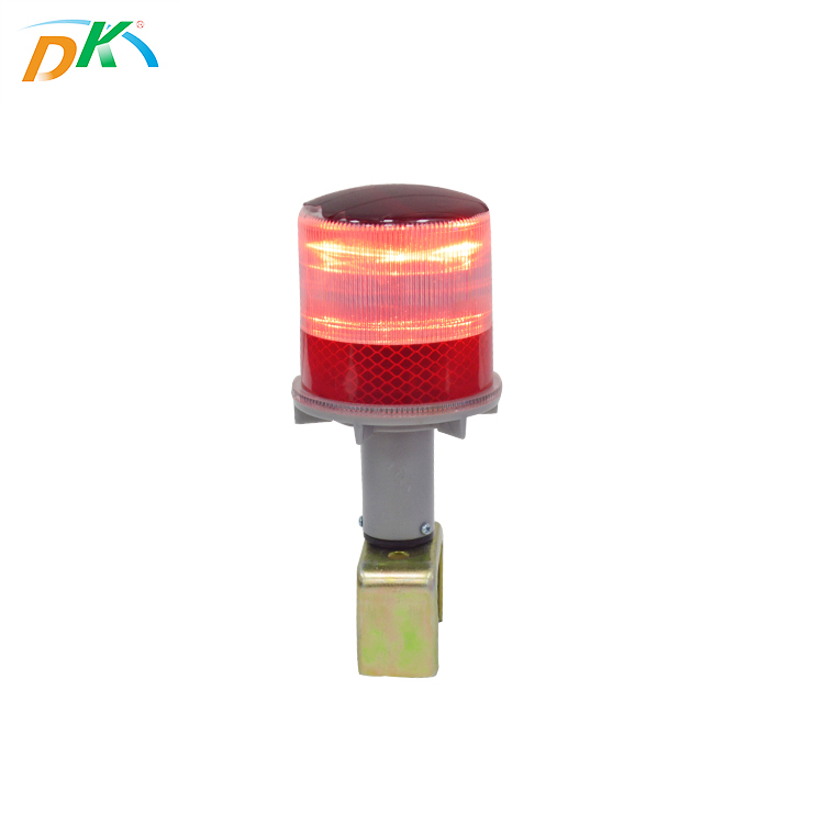 Hight quality solar led beacone warning light for road safety solar led cone barricade  light