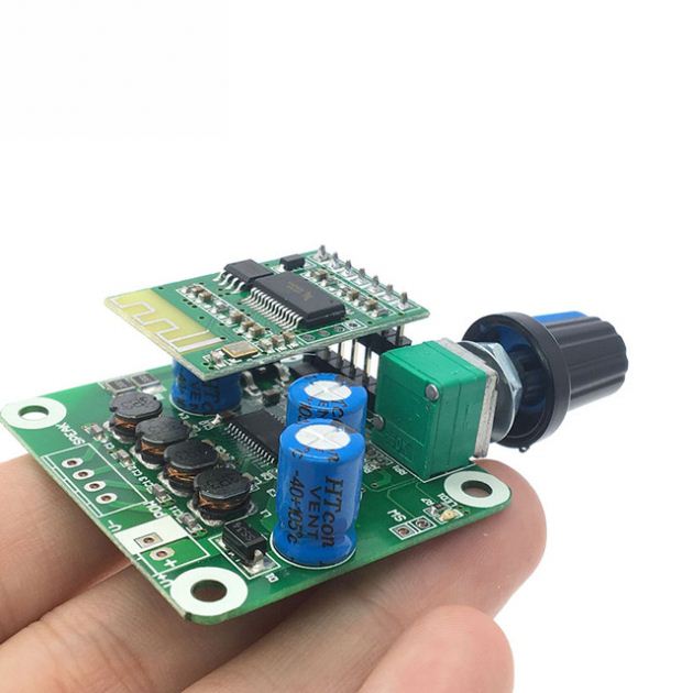 BT 4.2 TPA3110 15w+15W Digital Stereo Audio Power Amplifier Board Module 12V-24V Car for USB Speaker Portable Speaker