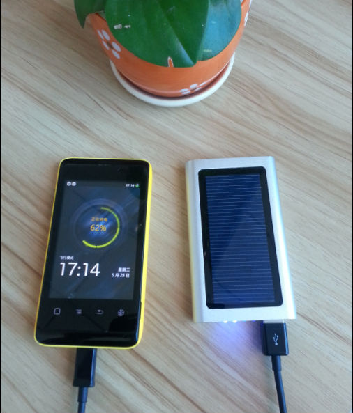 20000mah envorinmental solar charger power bank