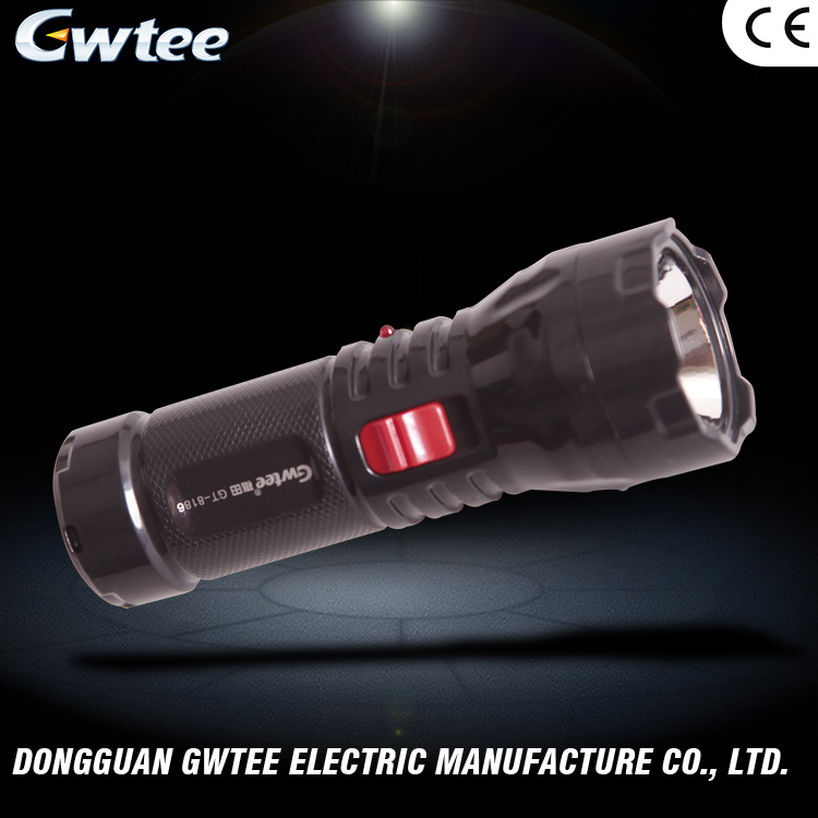 2018 Wholesale 2000mah 3W led flashlight 8307