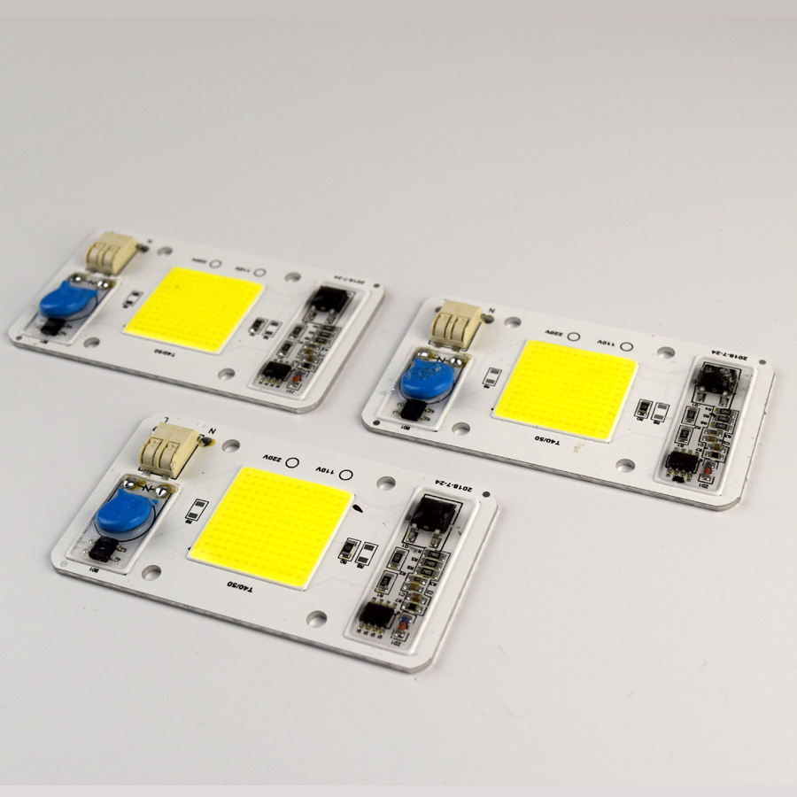 Hot sale and good quality Solderless Connector 220 V Led COB 50 W Full Spectrum Plant Grow Light COB Chip