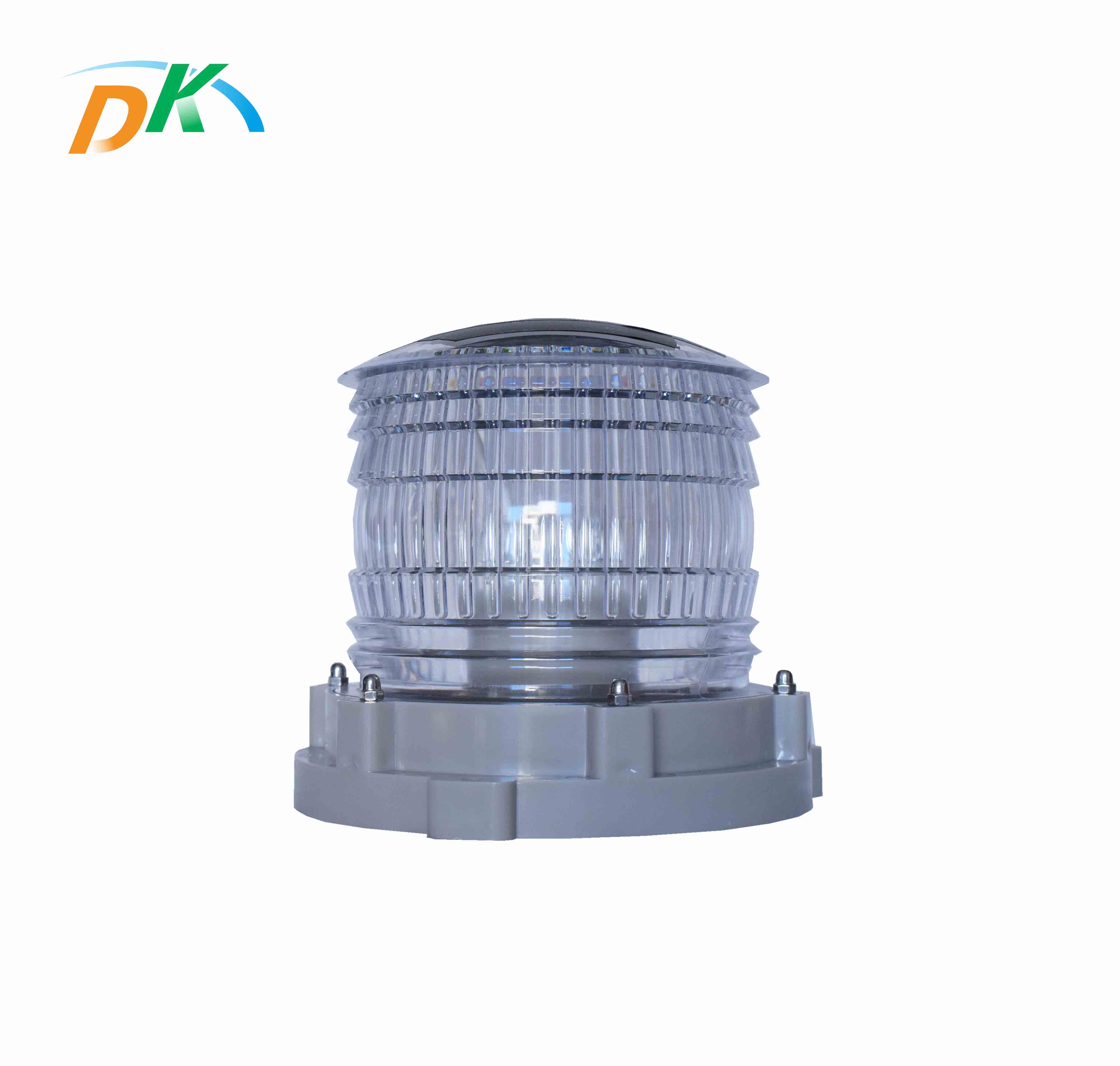 DK LED Outdoor Waterproof IP68 Solar Panel Build Tower Flashing Obstacle Warning Light